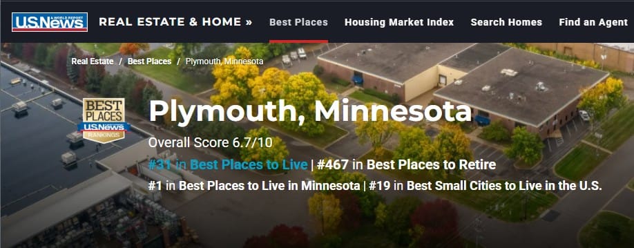 Still the Gold Standard: Plymouth Ranks as Minnesota’s Best Place to Live in 2026 Post feature image