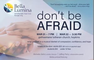 Community Voices: Bella Lumina Brings a Message of Hope to Hopkins This Weekend Post feature image